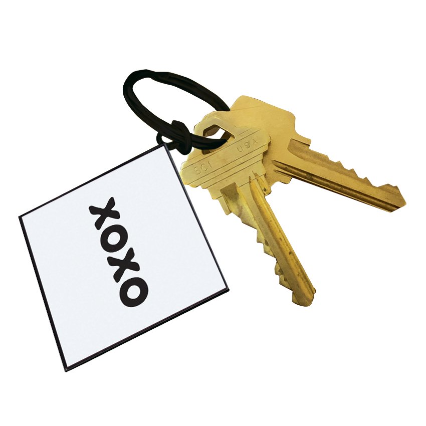Keychains - KC279 - XOXO (Saying) - HER Home Design Boutique